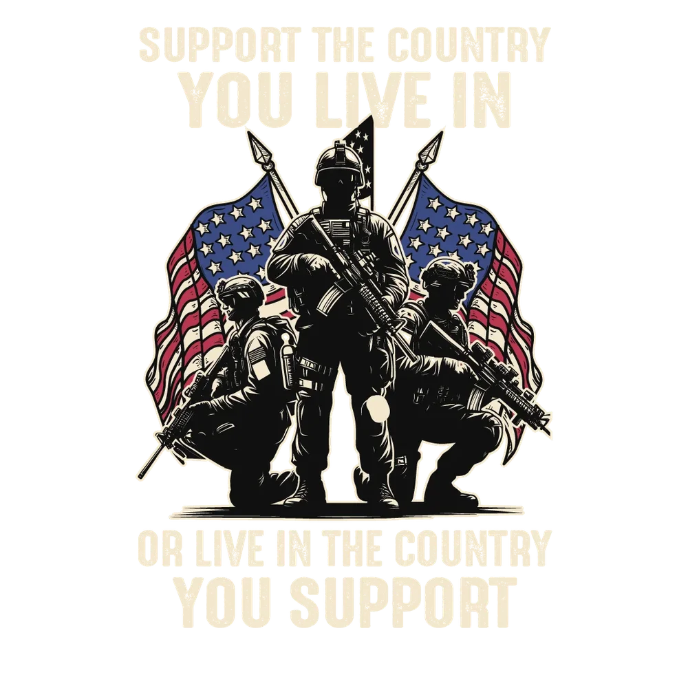 Support Your Country — Multicolor Illustrative 2