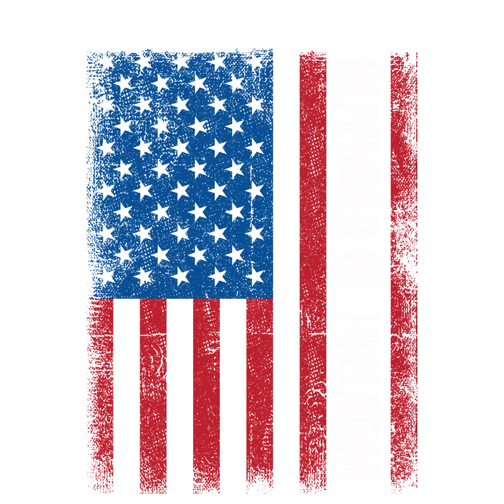 American Flag Distressed Print — Distressed 2