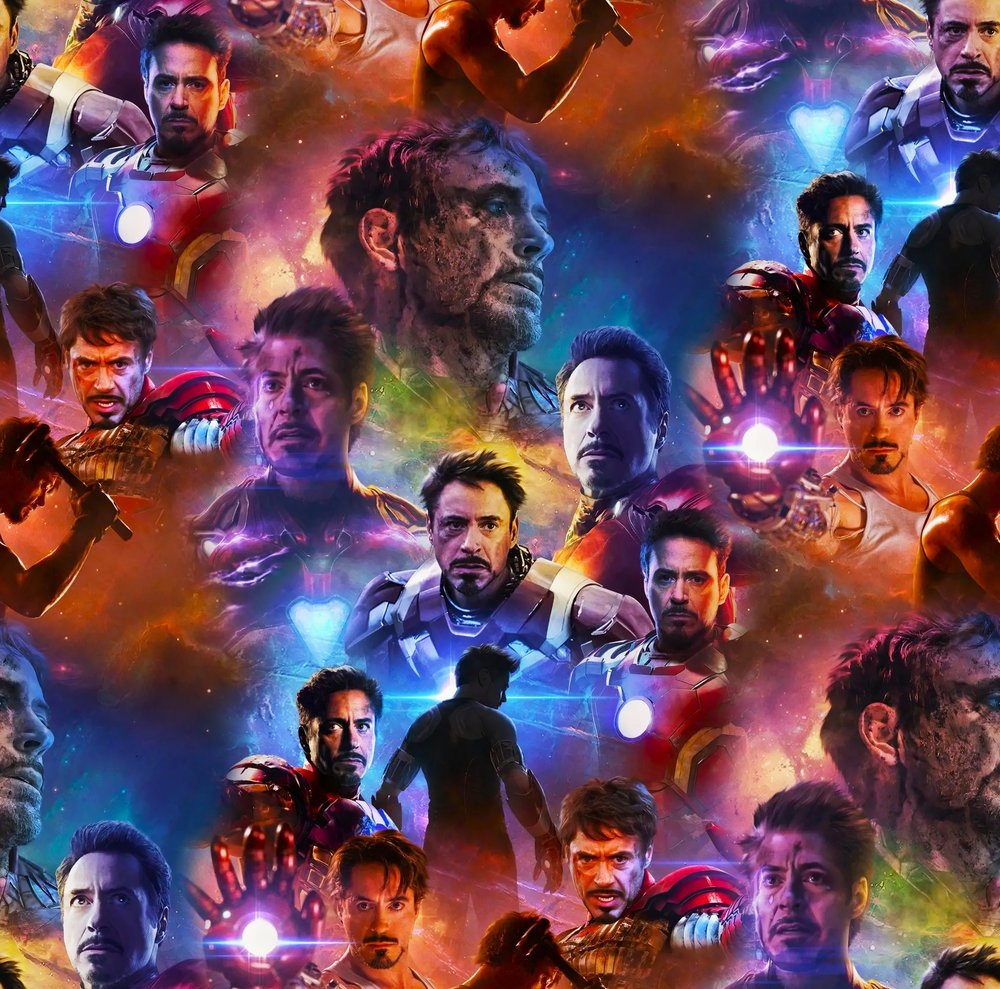 Avengers Endgame Character Collage