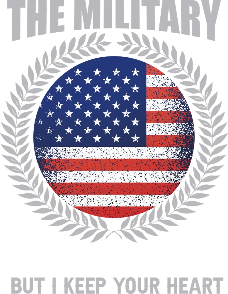 Military Tribute with American Flag