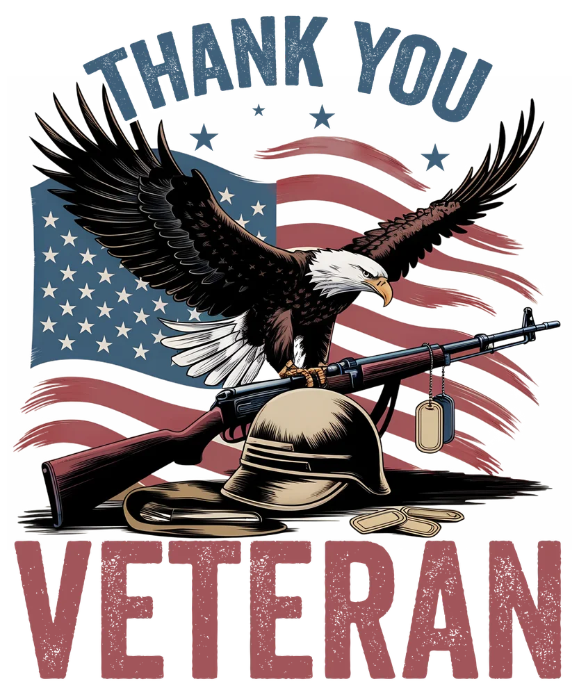 Veteran Appreciation Poster — Multicolor Patriotic