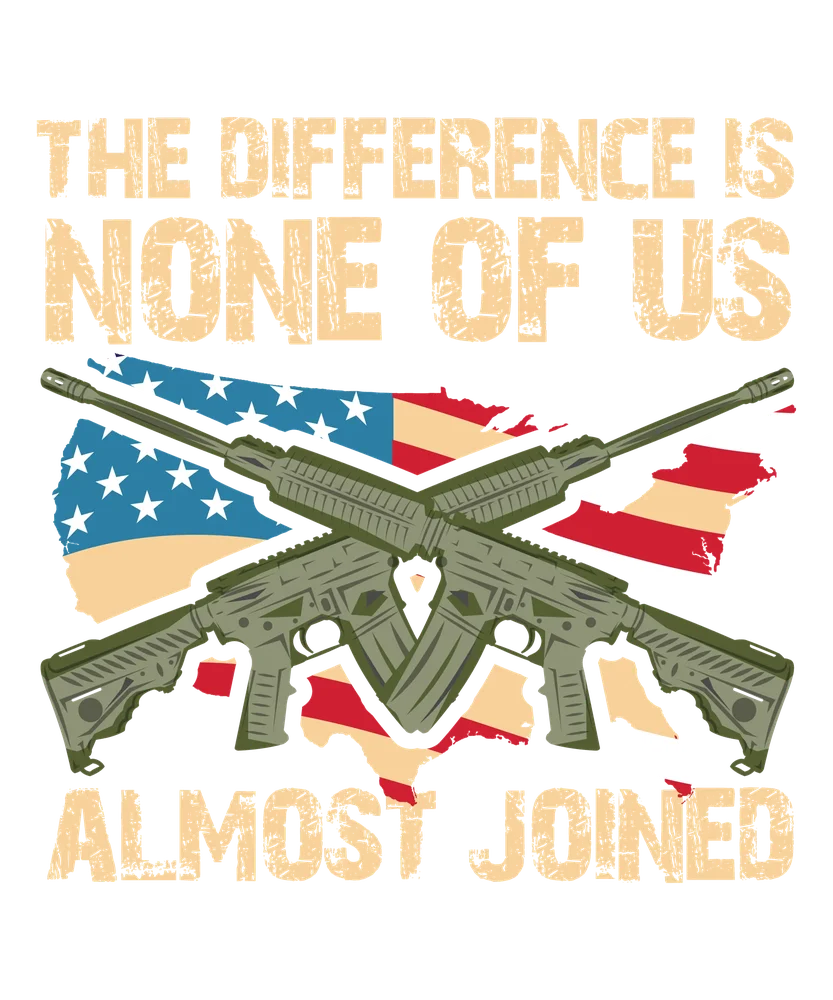 Military Pride Poster — Cream Graphic Design