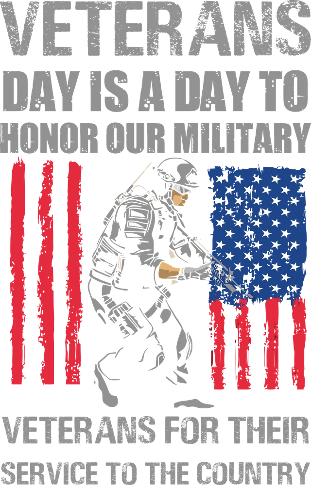 Veterans Day Military Honor Poster