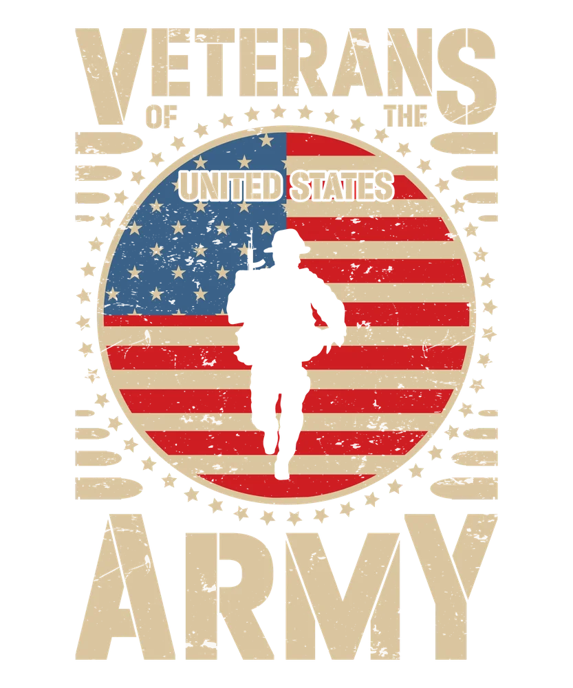 Veterans of the United States Army — Cream Vintage