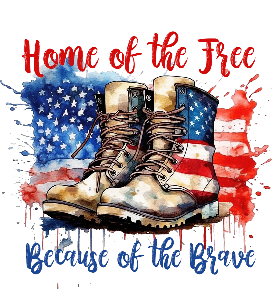 Veteran's Day Tribute — Multicolor Watercolor