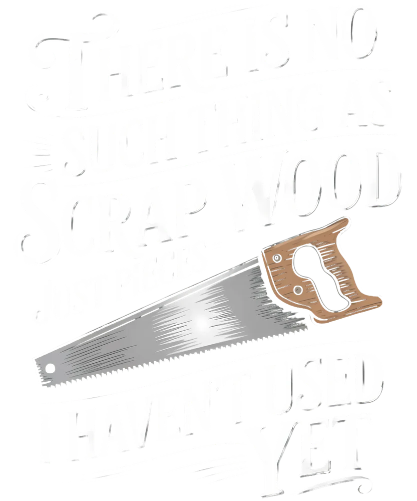 Hand Saw Illustration with Text