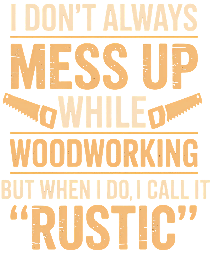 Rustic Woodworking Humor