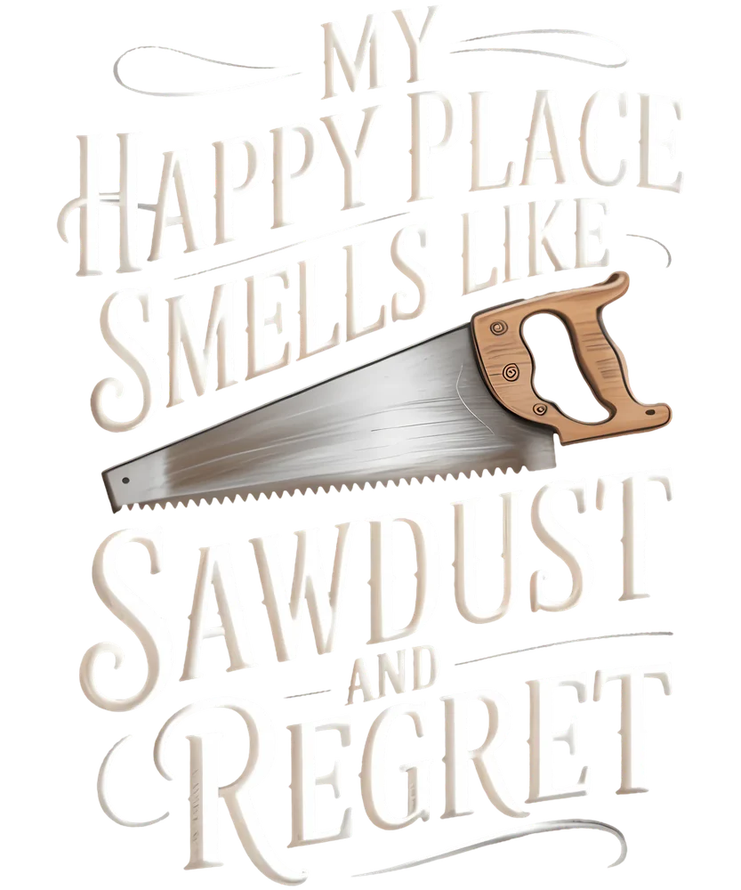 Sawdust & Regret Workshop Sign