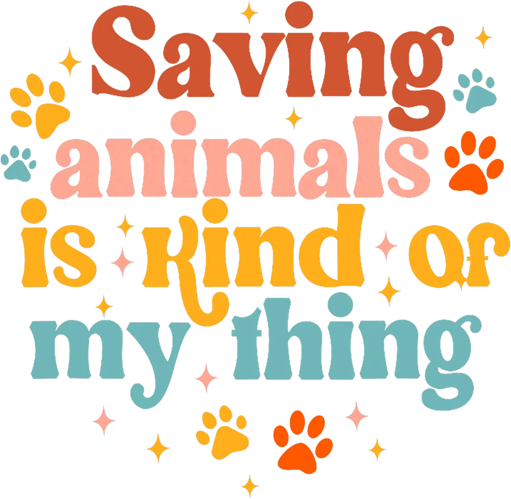 Animal Rescue Motivational Print - Playful