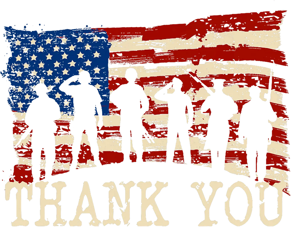 American Flag Thank You Veterans