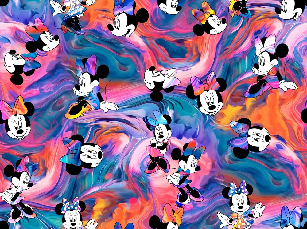 Minnie Mouse Psychedelic