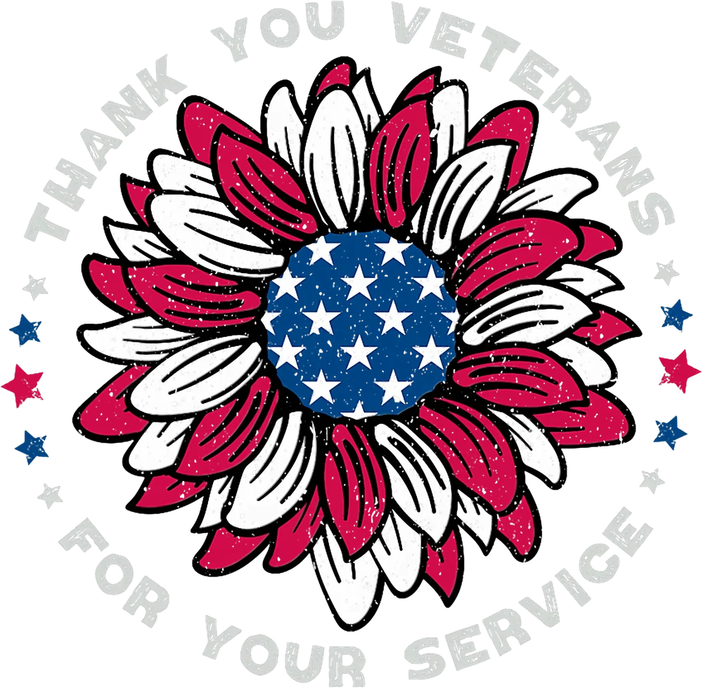 Veterans Day Sunflower Tribute