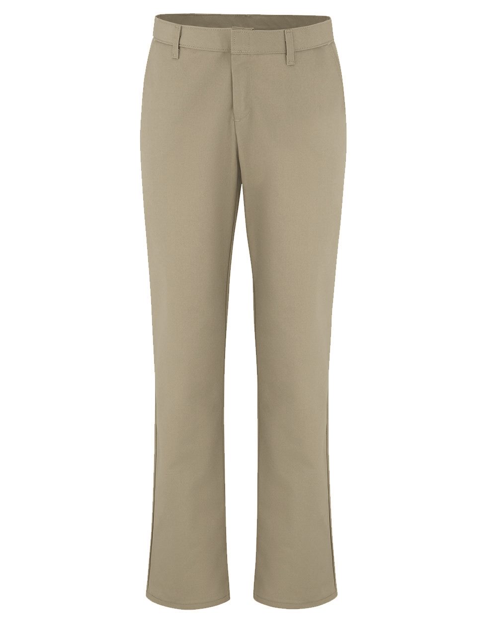Women's Extended Sizes Industrial Flat Front Pants