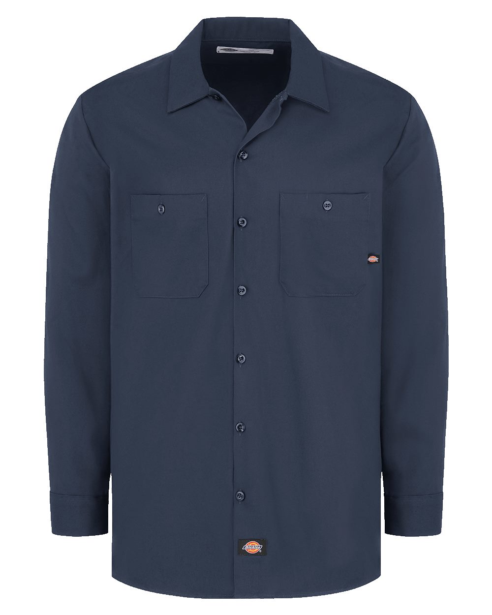 Men's Tall Industrial Cotton Long Sleeve Work Shirt