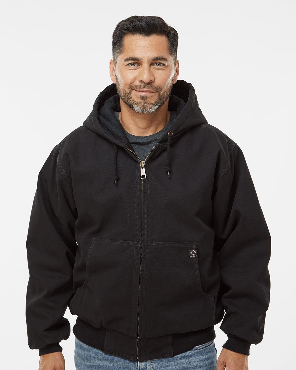 Men's Tall Cheyenne Boulder Cloth™ Hooded Jacket with Tricot Quilt Lining