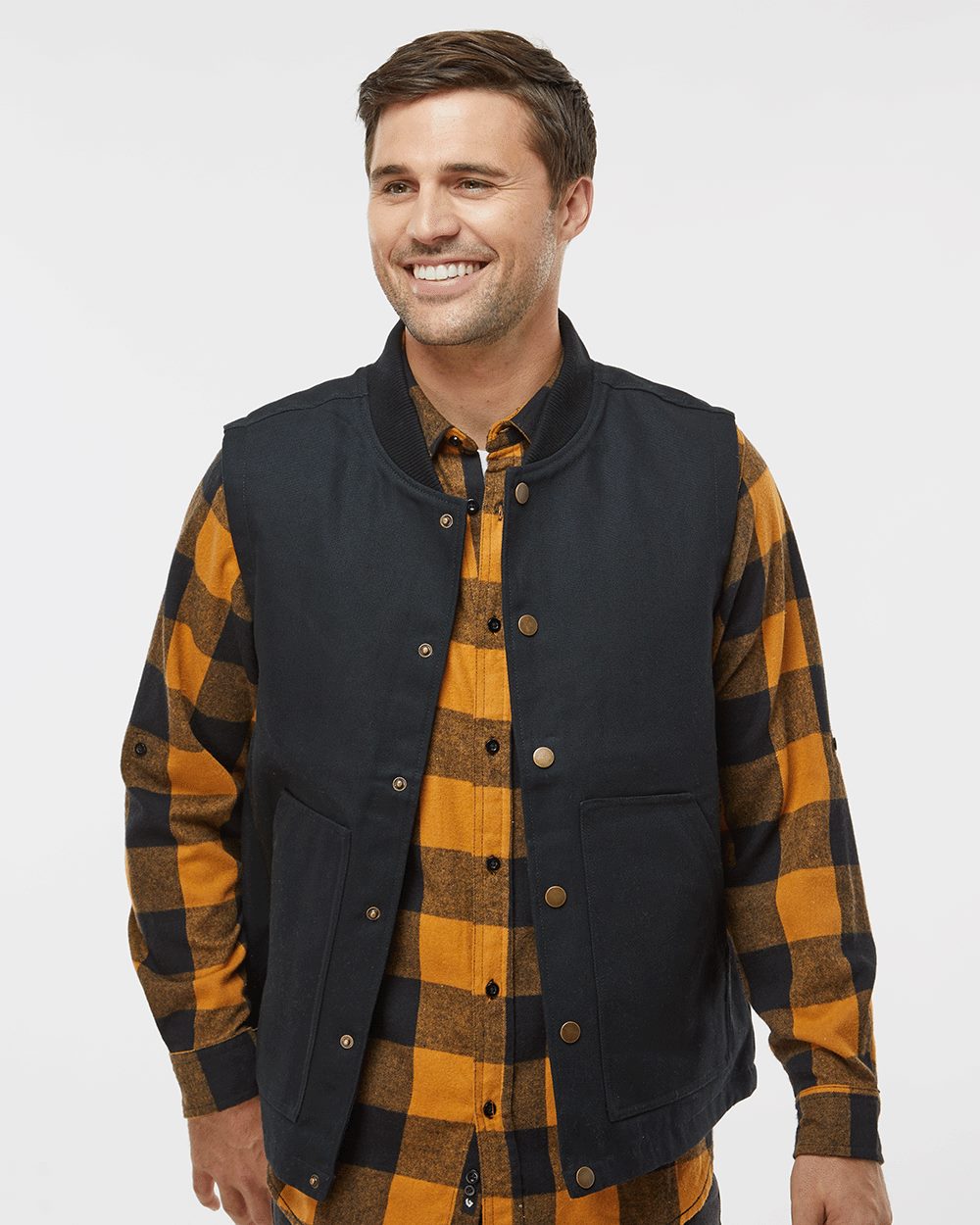 Men's Insulated Canvas Workwear Vest