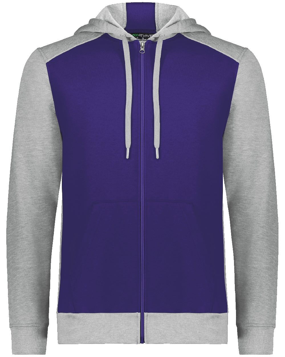 Unisex Eco Revive™ Three-Season Triblend Fleece Full-Zip Hooded Sweatshirt
