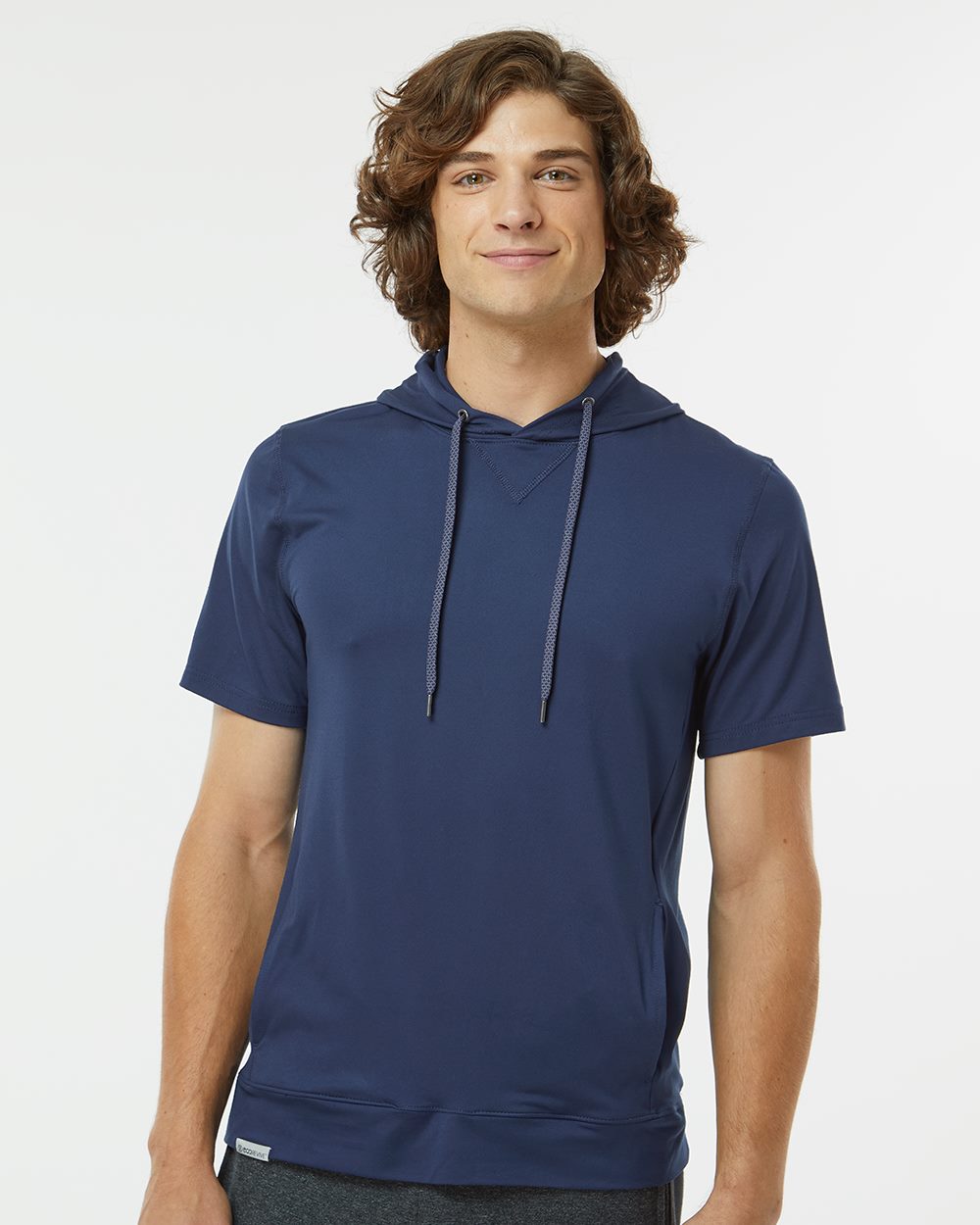 Men's Eco Revive™ Ventura Soft Knit Short Sleeve Hooded Sweatshirt