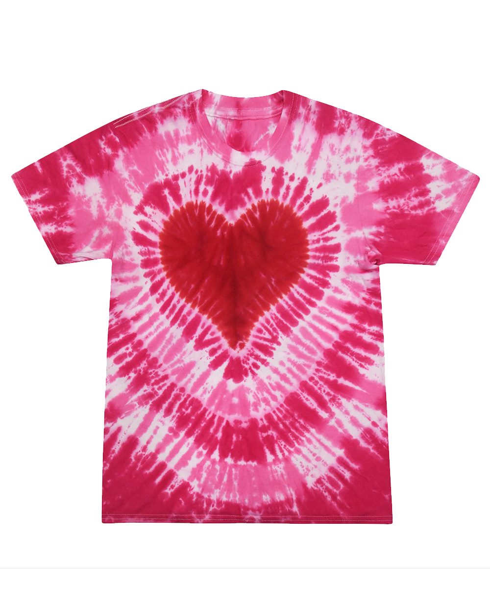 Unisex Shapes Tie-Dyed T-Shirt