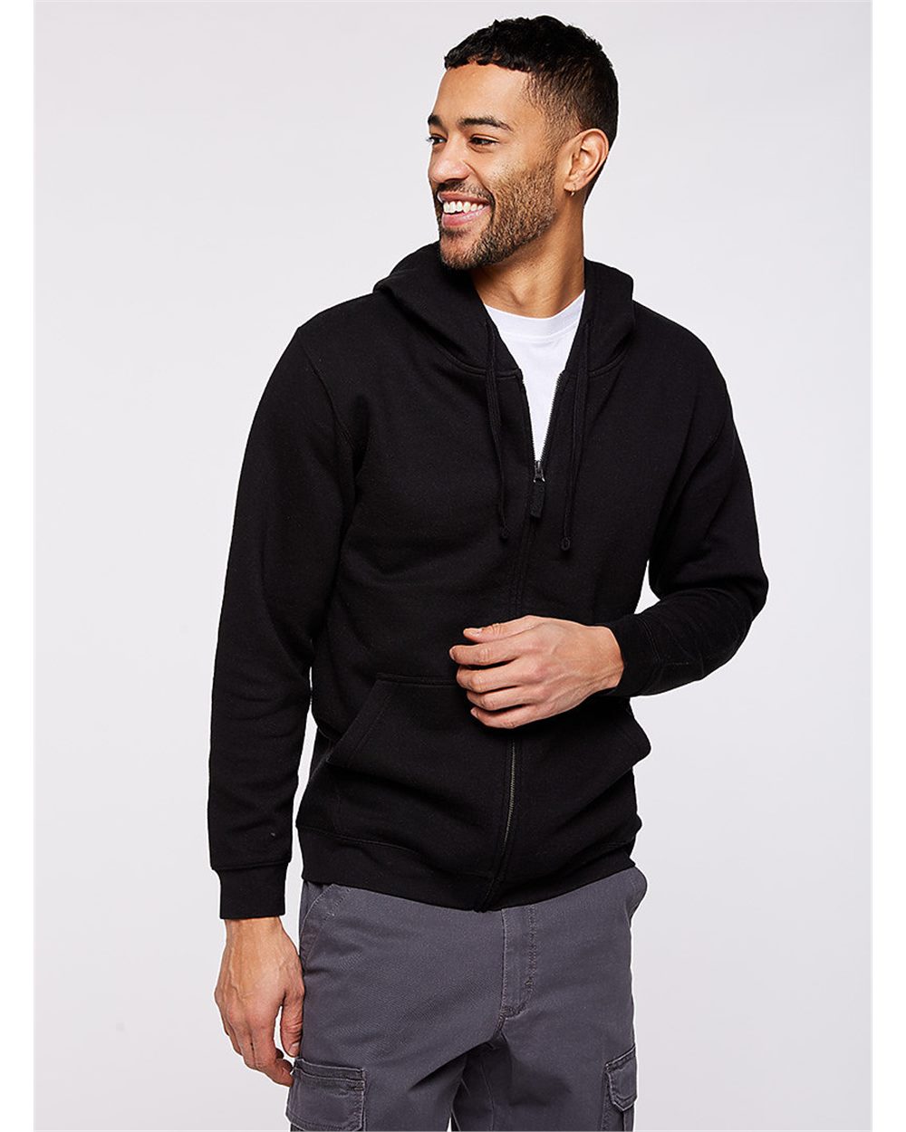 Unisex Full-Zip Hoodie Sweatshirt