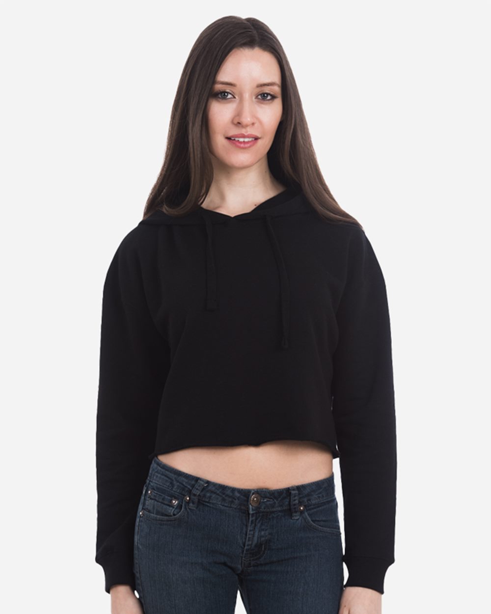 Women's Cropped Hoodie Sweatshirt
