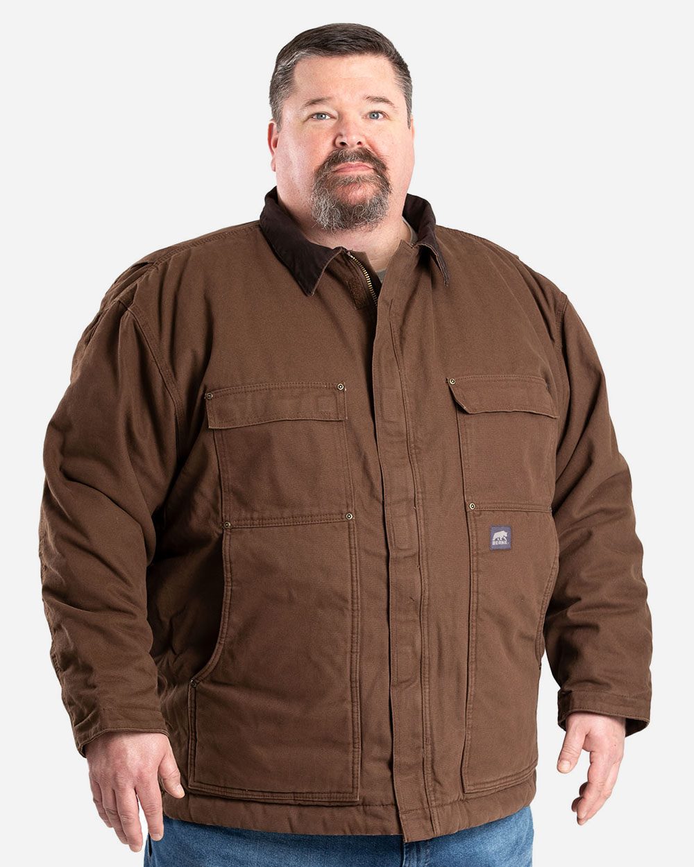 Men's Tall Highland Washed Chore Coat