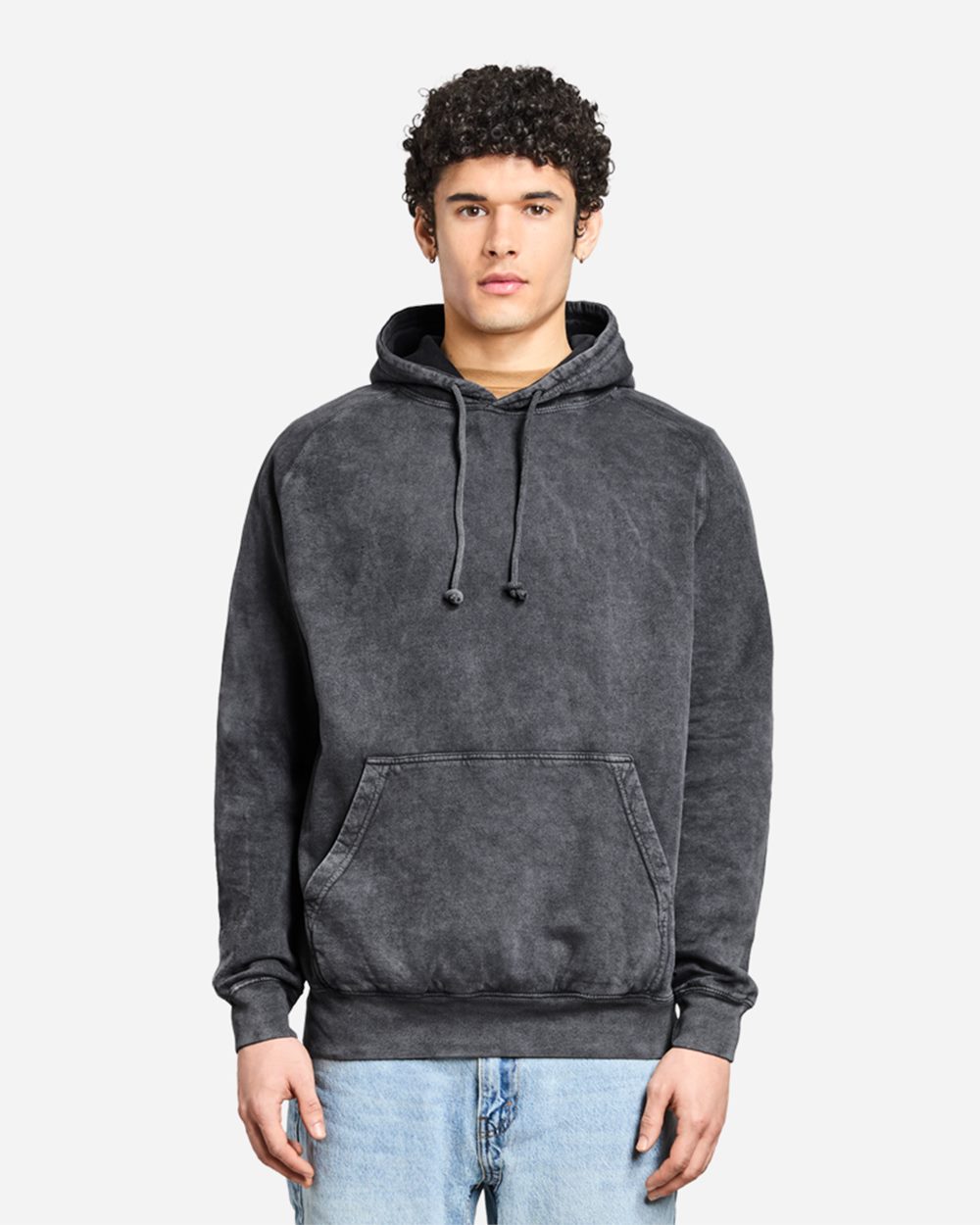 Unisex Vintage Raglan Hoodie Sweatshirt