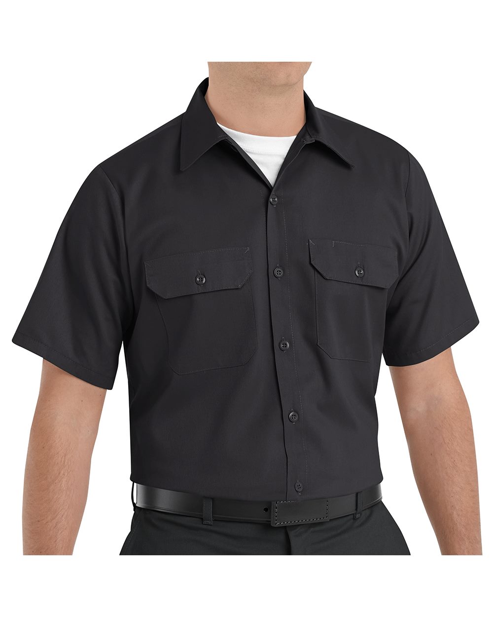 Men's Utility Short Sleeve Work Shirt