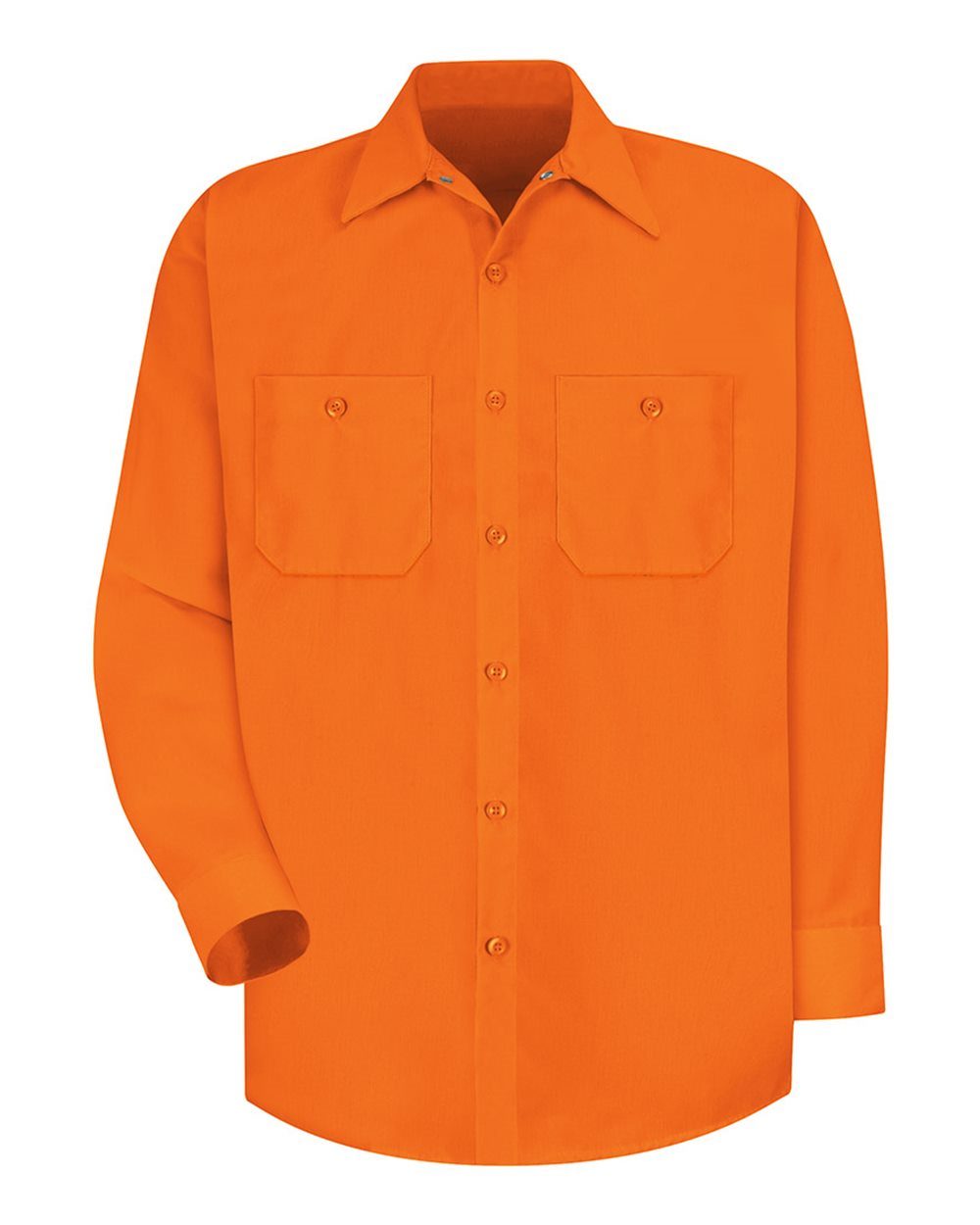 Men's Enhanced Visibility Long Sleeve Work Shirt