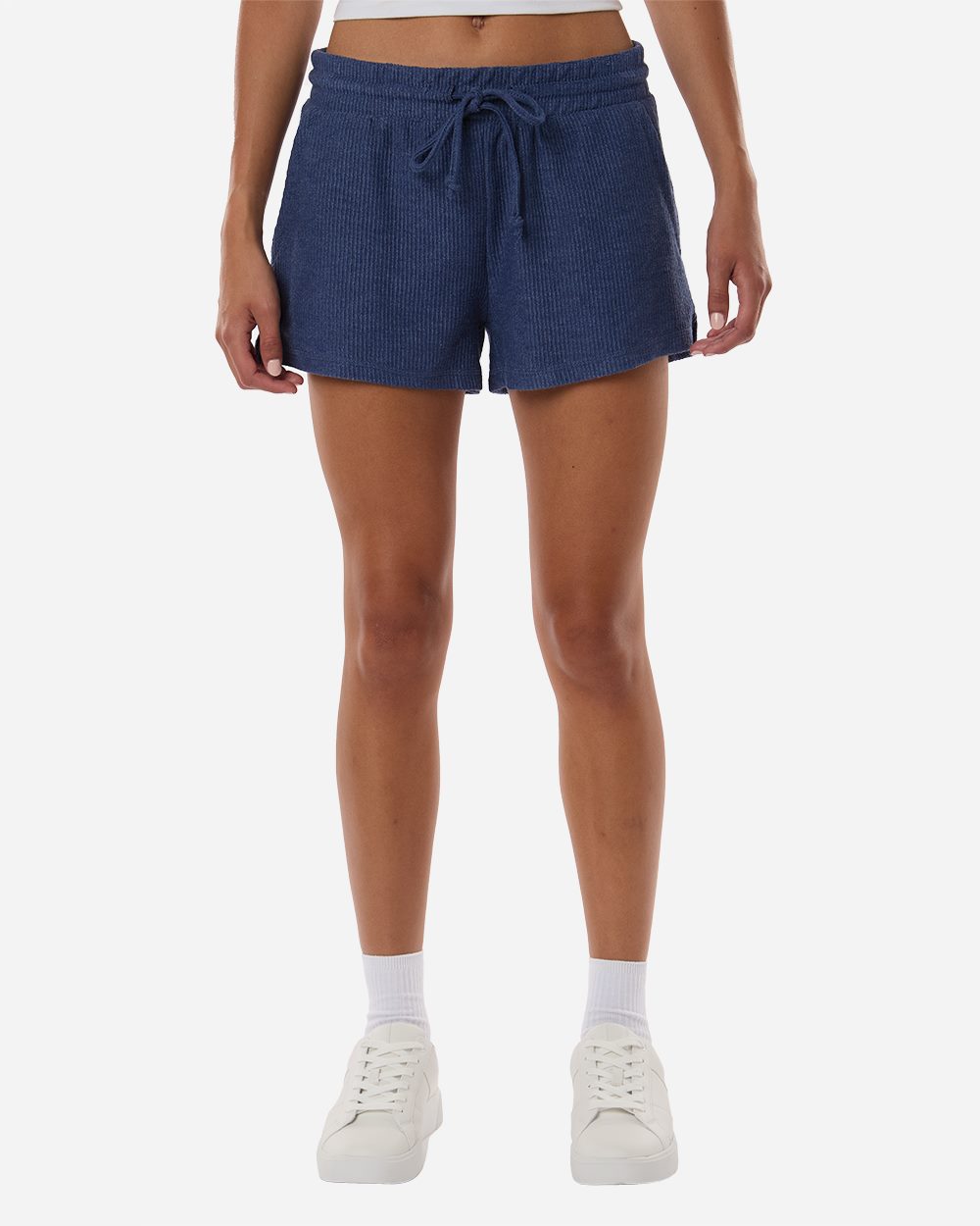 Women's Rib Knit Corded Shorts