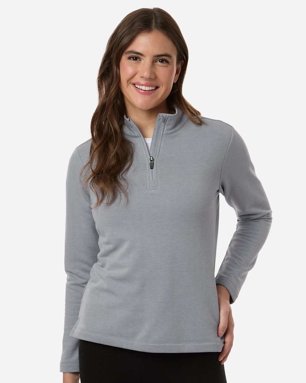 Women's Stretch Quarter-Zip Fleece Pullover