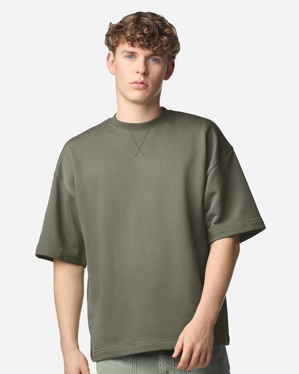 Unisex French Terry Oversized Boxy Top