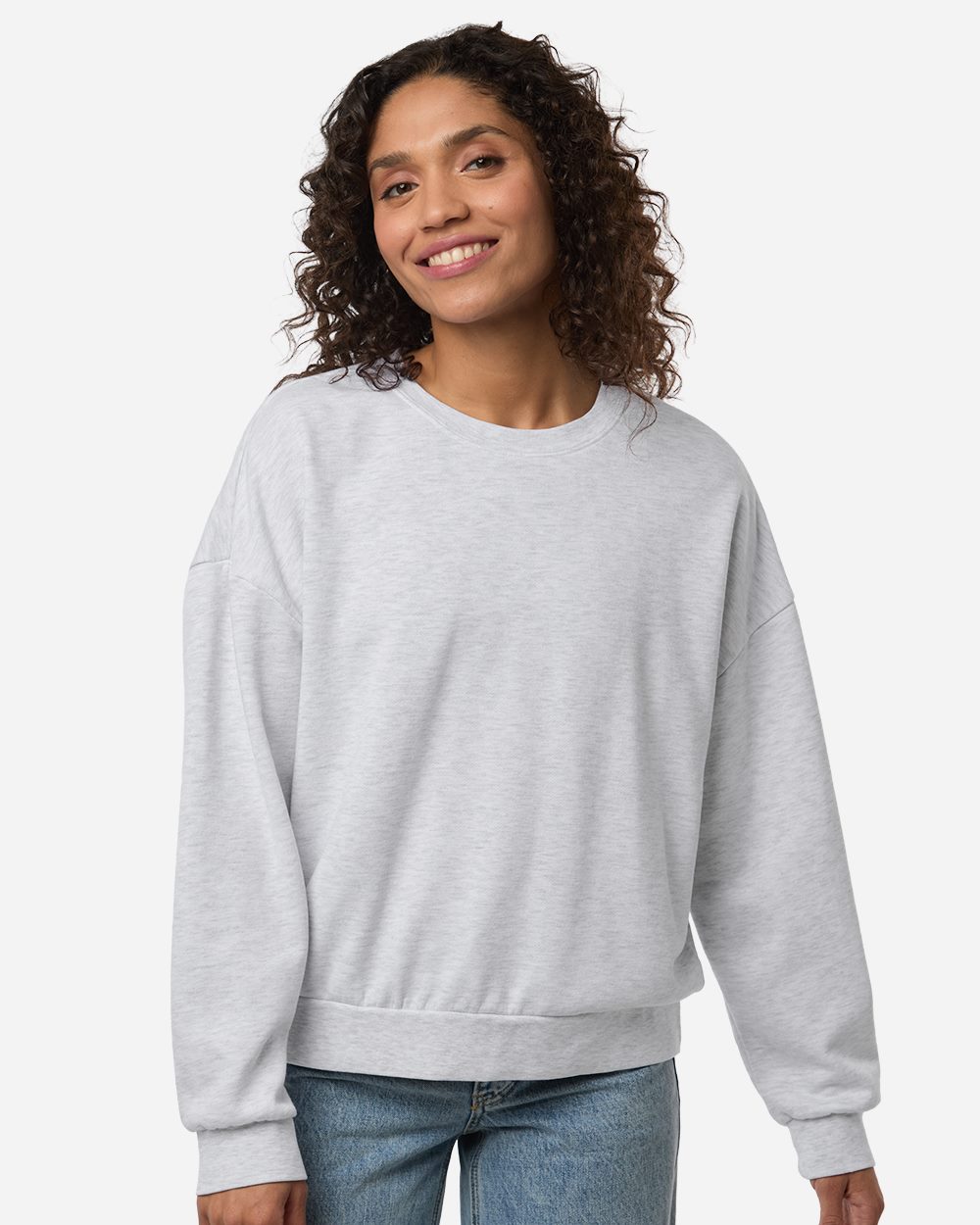 Women's California Wave Wash Sunday Crewneck Sweatshirt