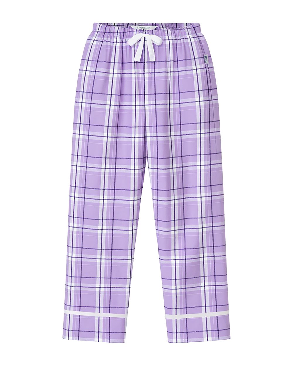 Youth Wide Cuff Flannel Pants