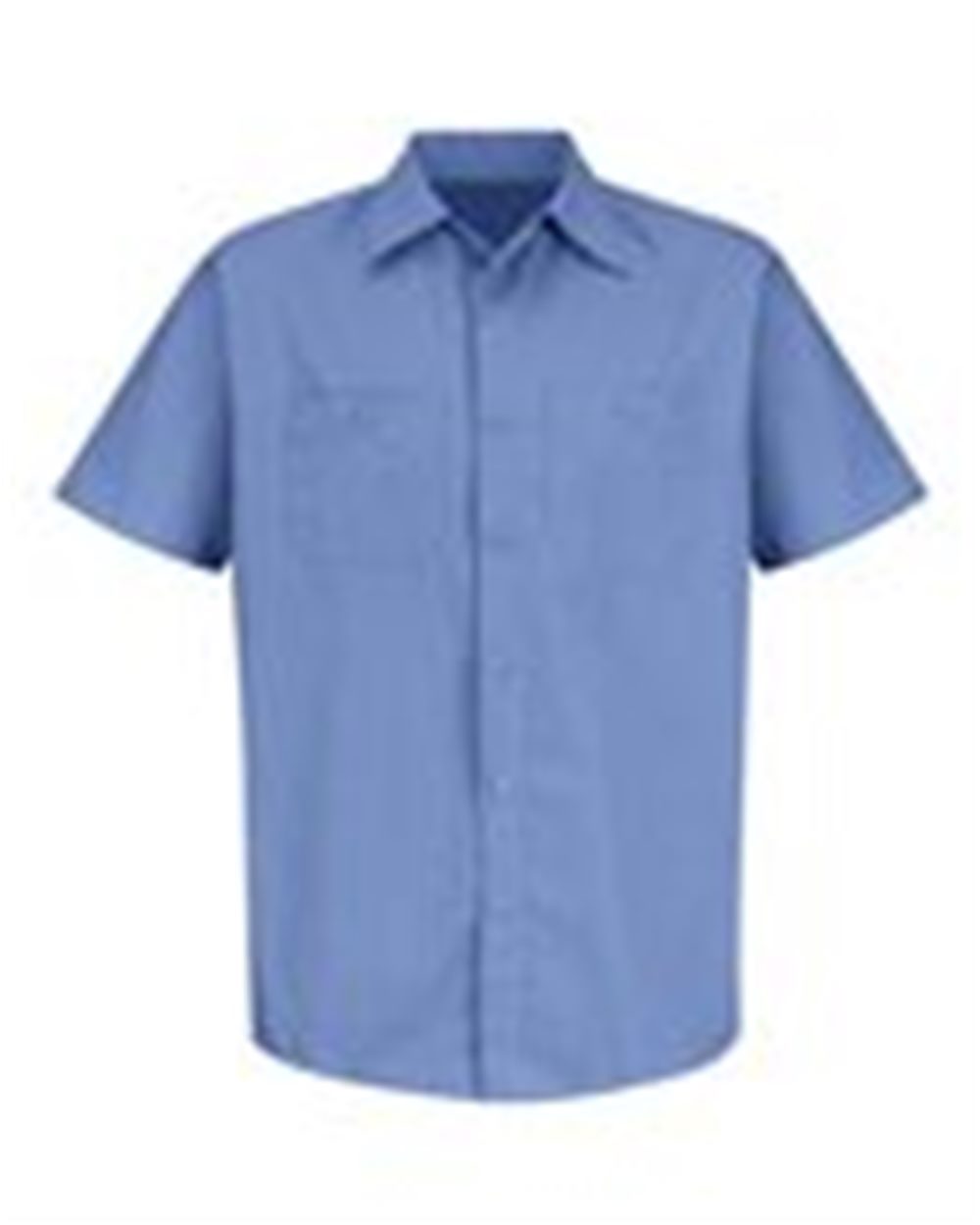 Men's Industrial Stripe Short Sleeve Work Shirt