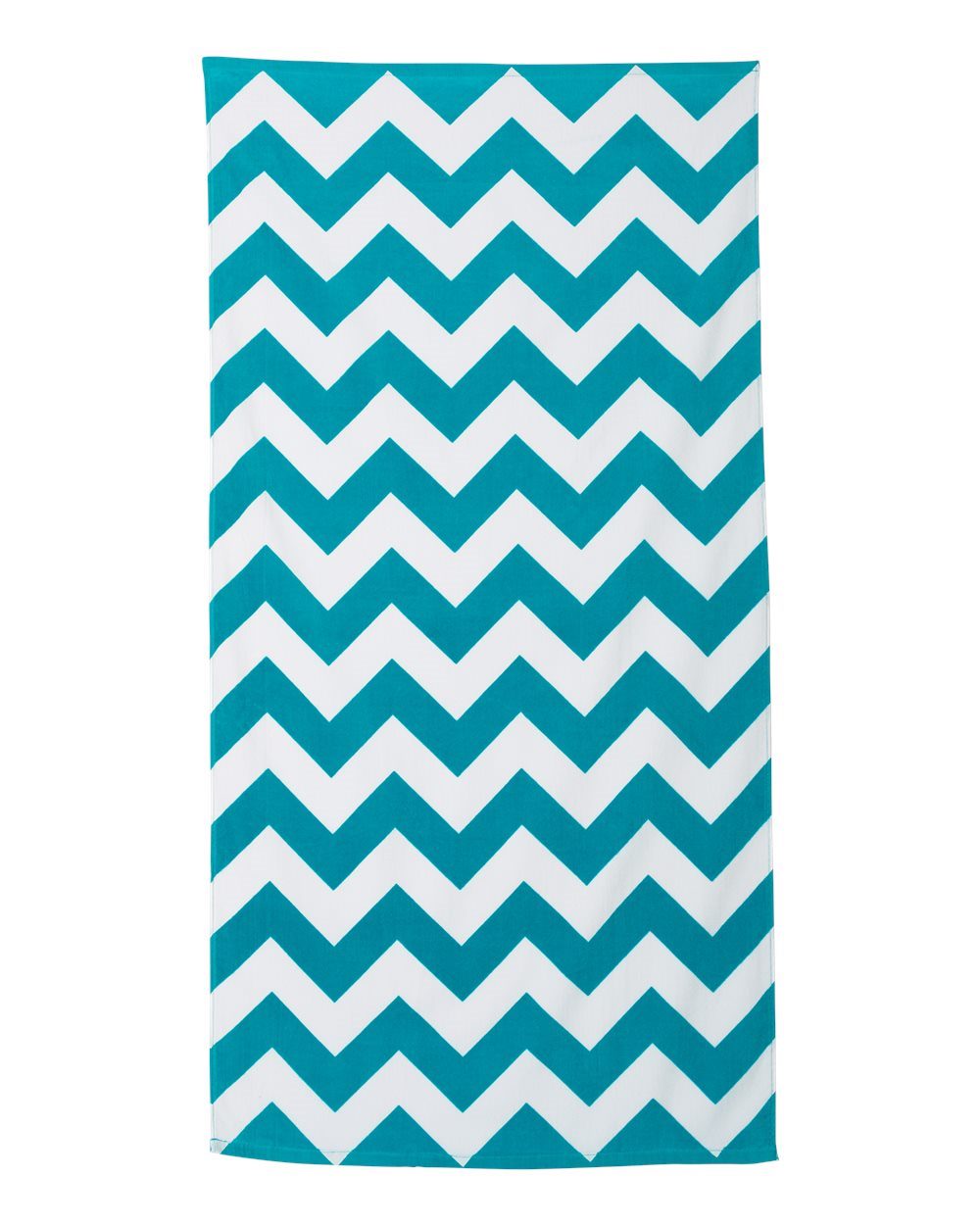 Chevron Velour Beach Towel