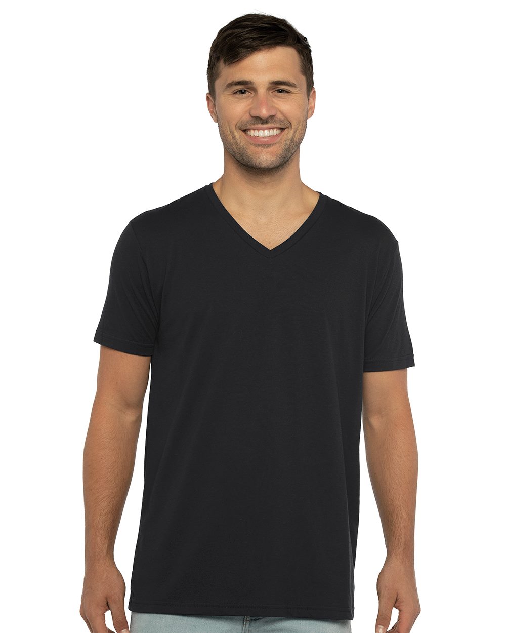 Unisex Sueded V-Neck Tee