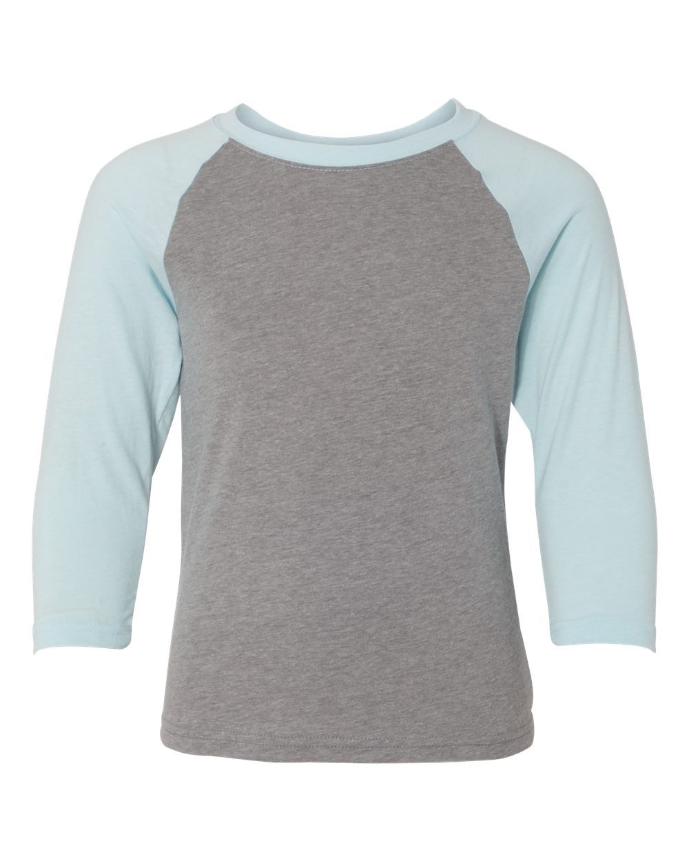 Youth CVC Three-Quarter Sleeve Raglan Tee