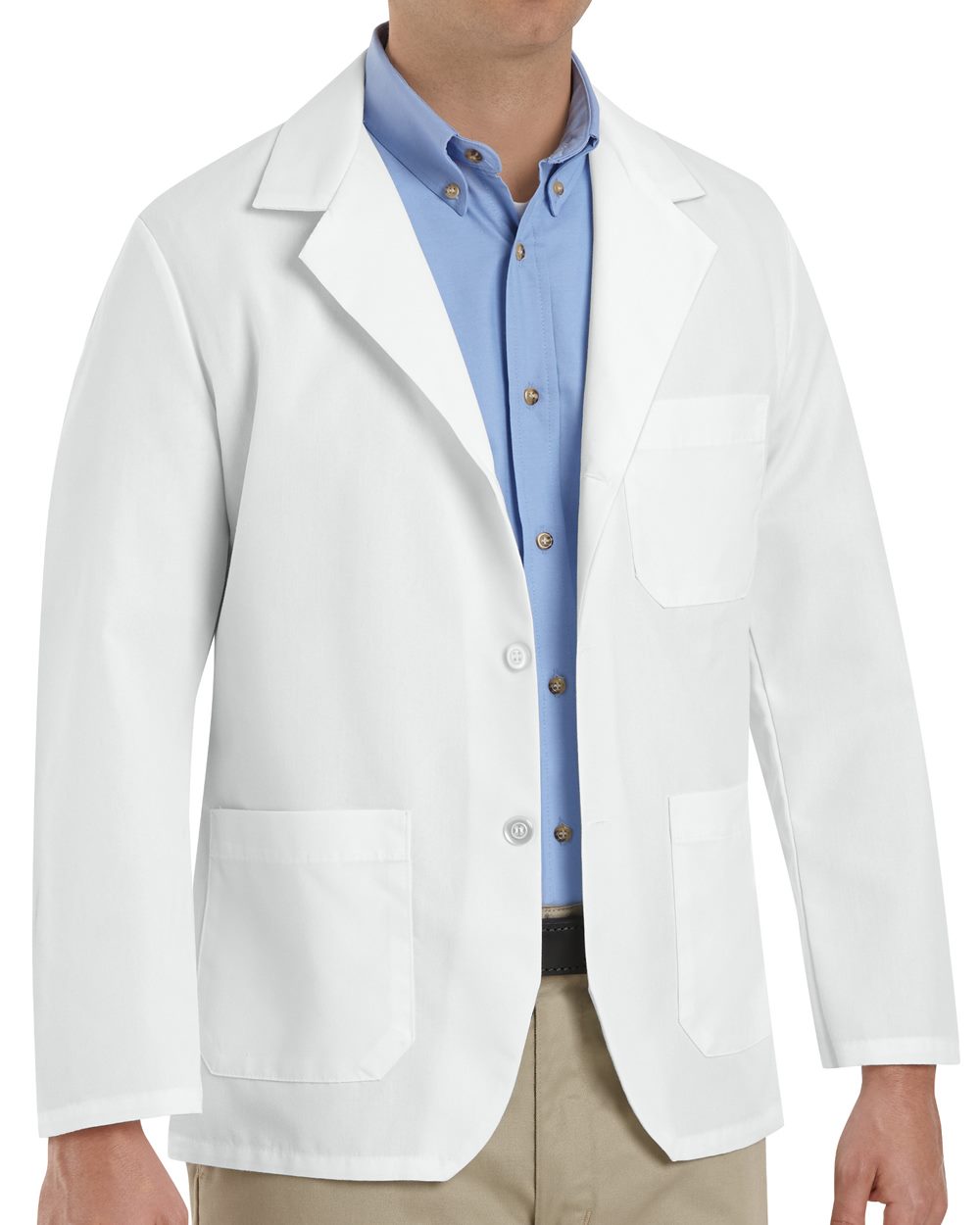 Unisex Tall Lapel Counter Coat