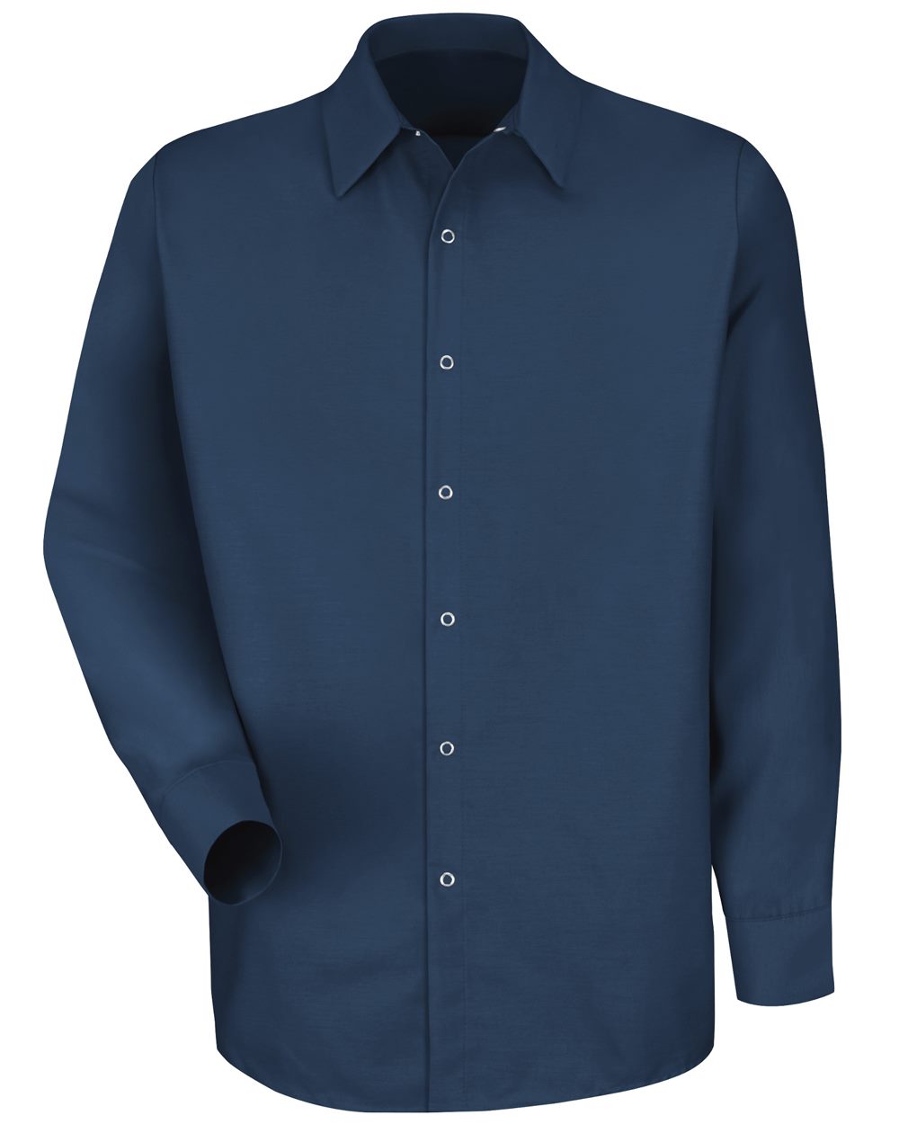 Men's Tall Specialized Pocketless Poplin Long Sleeve Work Shirt