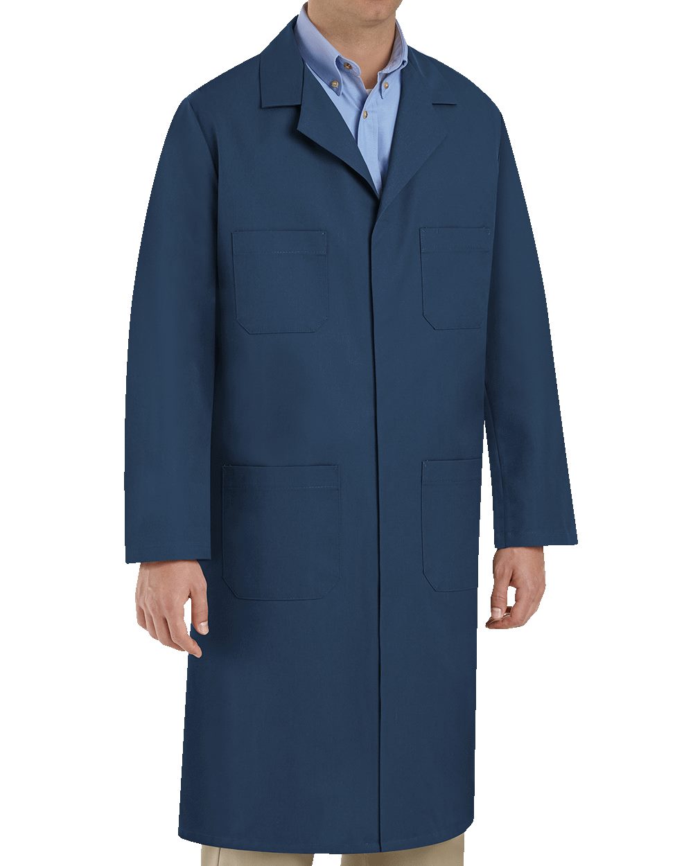 Unisex Extended Sizes Shop Coat