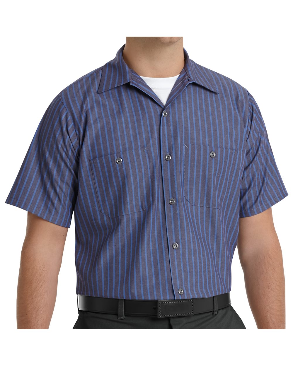 Men's Industrial Short Sleeve Work Shirt