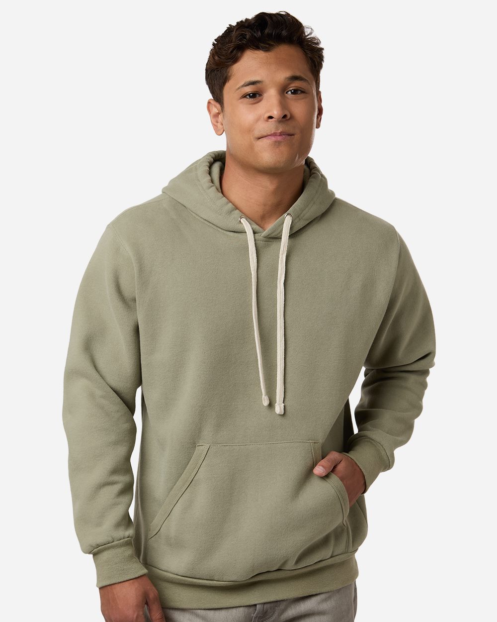 Unisex Vintage Fleece Hooded Sweatshirt