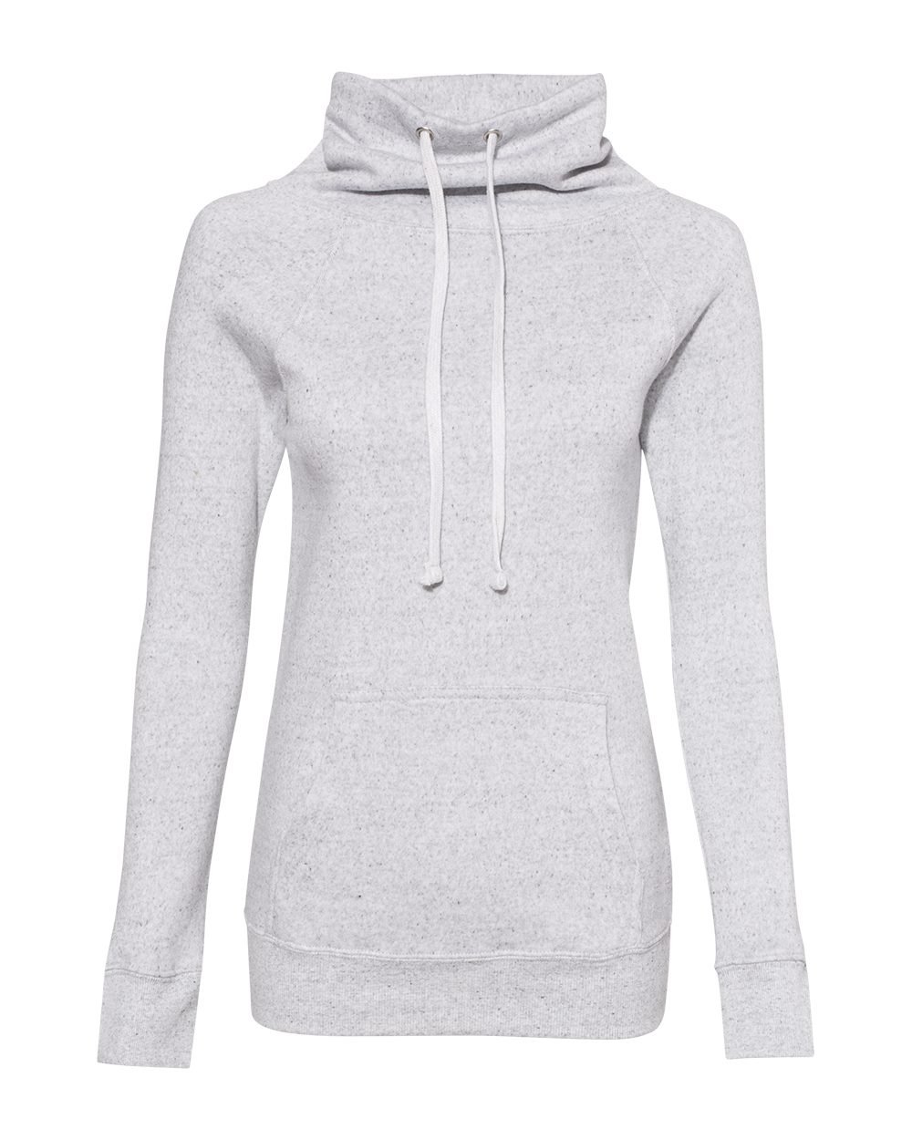 Women’s Space-Dyed Cowl Neck Sweatshirt