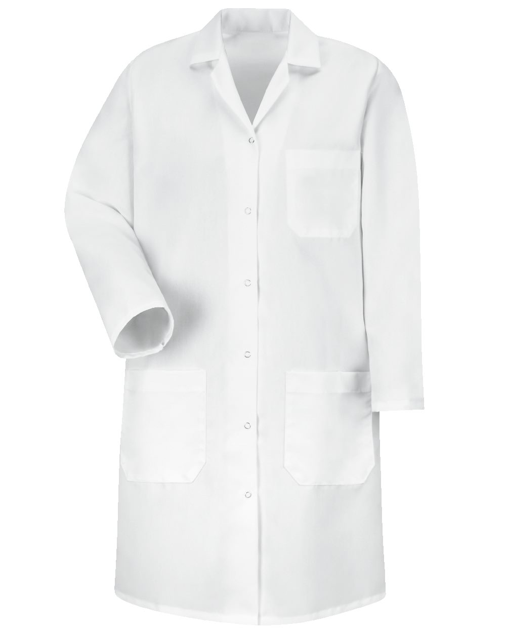 Women's Gripper Front Lab Coat