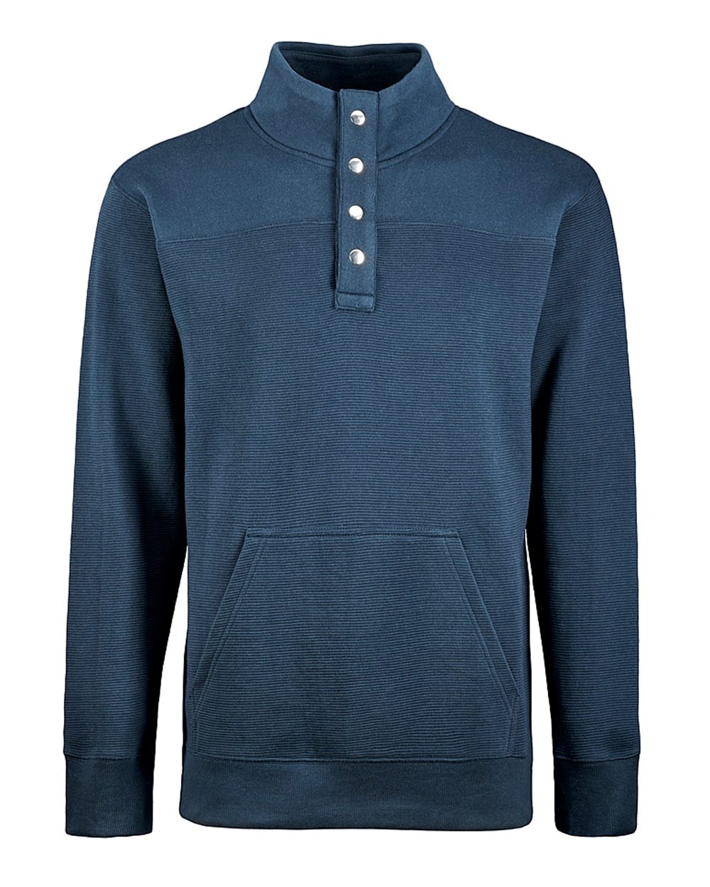 Men's Ripple Fleece Snap Sweatshirt