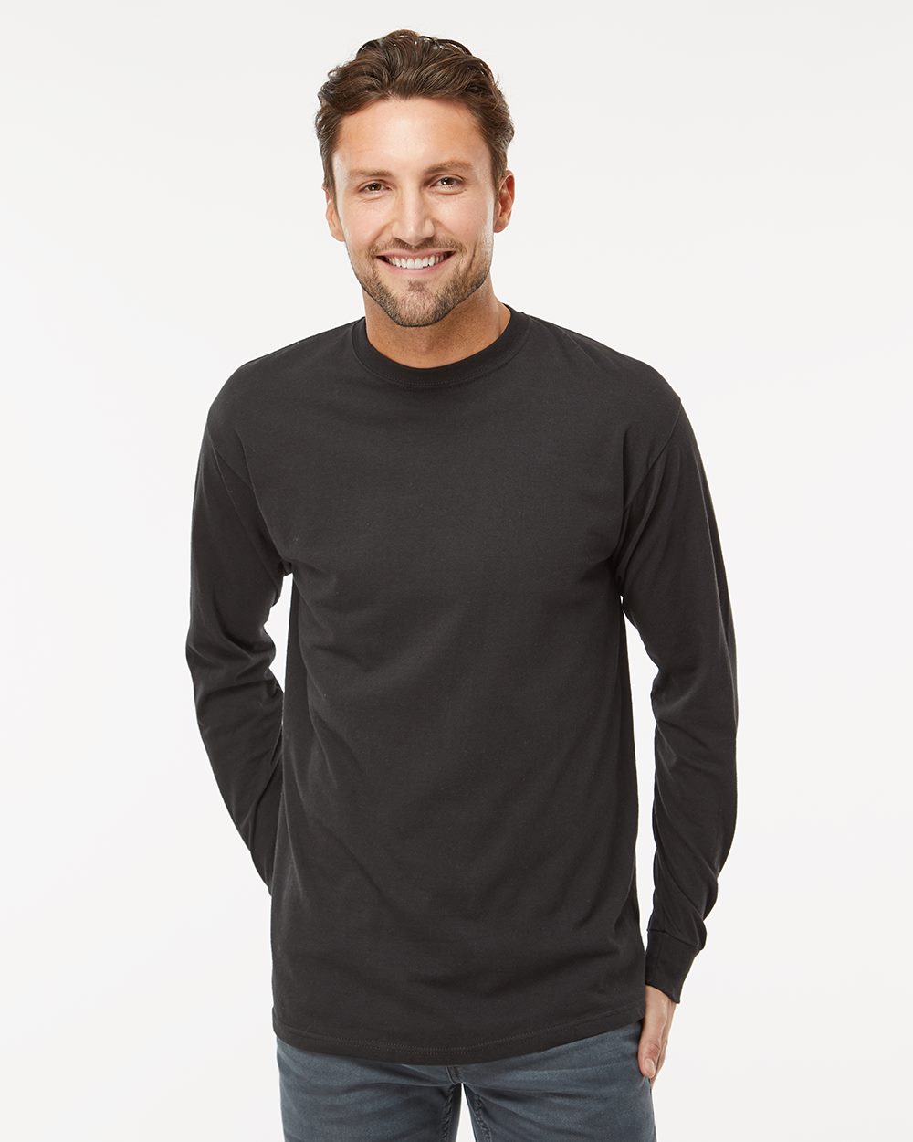 Unisex Gold Soft Touch Long Sleeve T-Shirt