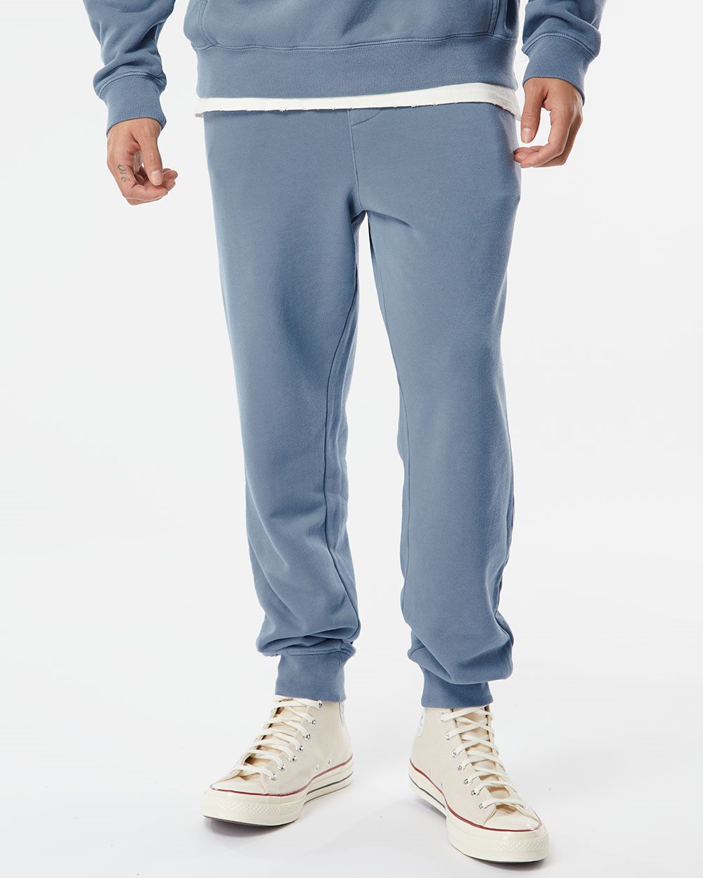 Unisex Pigment-Dyed Fleece Sweatpants